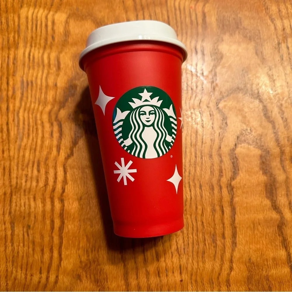 Starbucks 25 Years Of Holidays  Cup Cher New with Lid